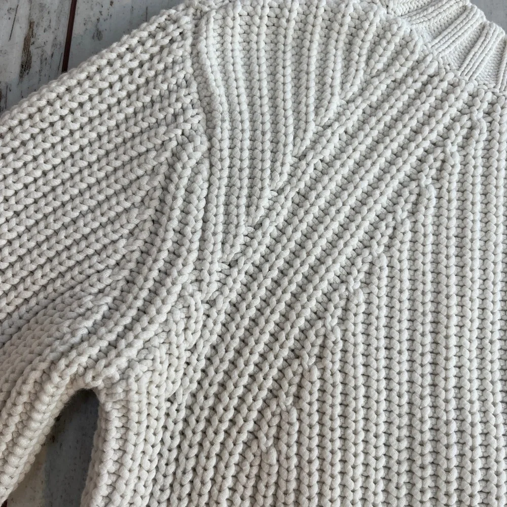 Everlane Textured Cotton Crewneck Sweater - Size XS - Picture 13 of 16